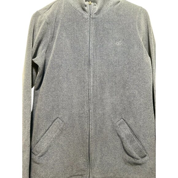 Lauren Ralph Lauren Fleece Sweater and Pants Set Womens Small Blue Preppy Cozy - Picture 8 of 16